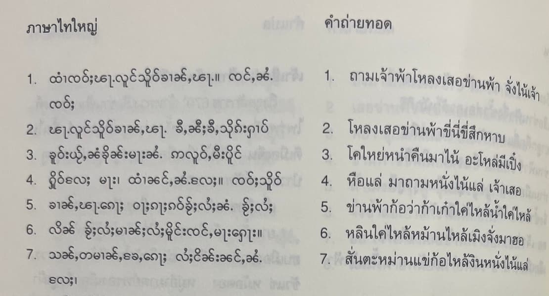လိၵ်ႈတႆး ၼႂ်းပိုၼ်ႉမိူင်းသႅၼ်ဝီ (ႁေႃၶမ်းမိူင်းယႆ)